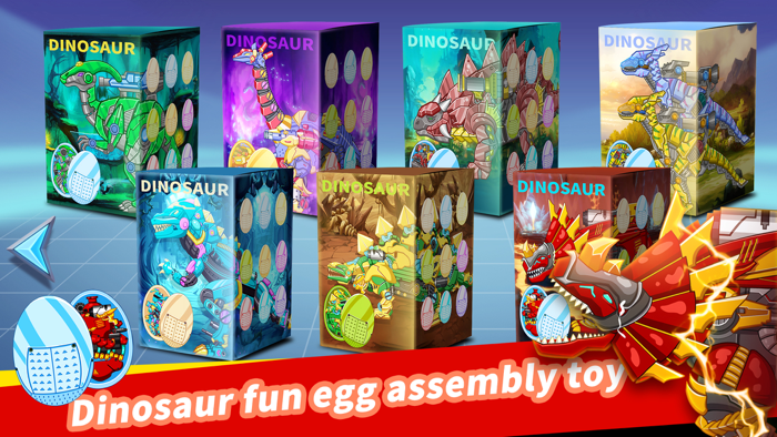 Dinosaur Assemble Gacha