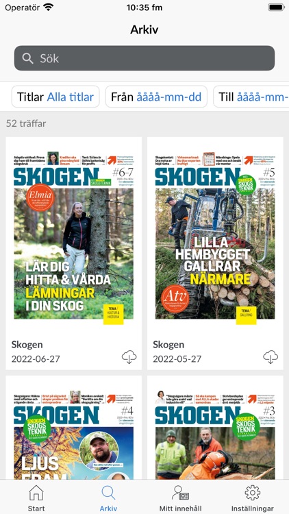 Tidningen Skogen