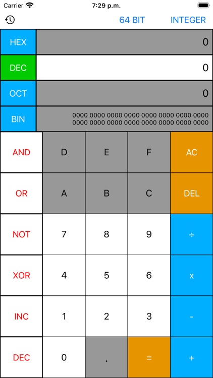 Programmer Calculator Lite