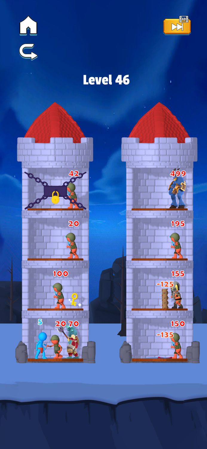 Stick Hero Mighty Tower 3D