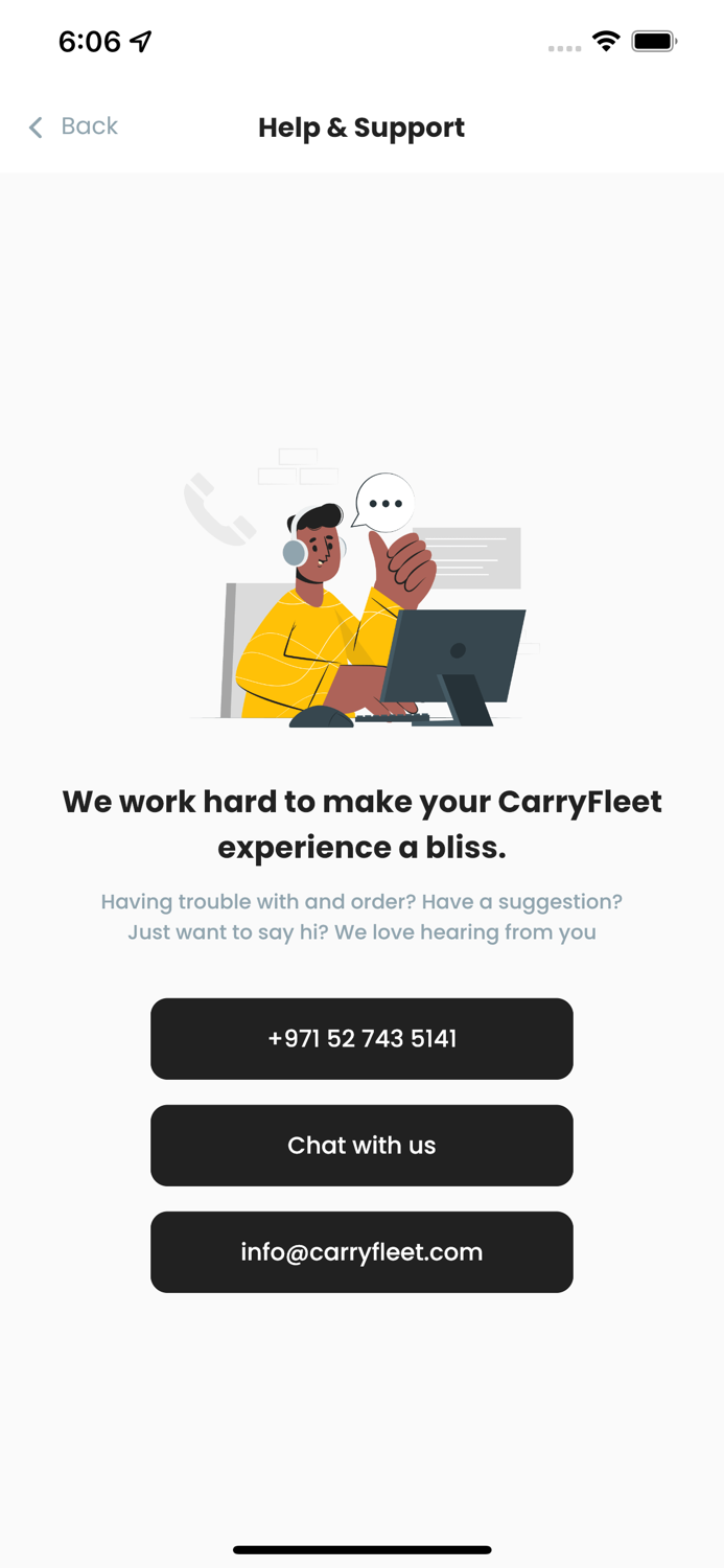 CarryFleet Rider App