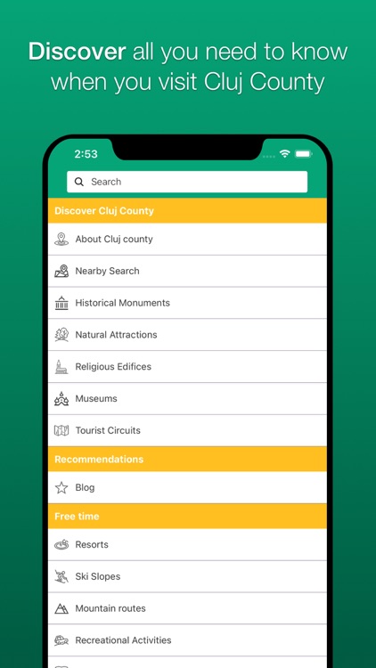 Cluj Tourism App