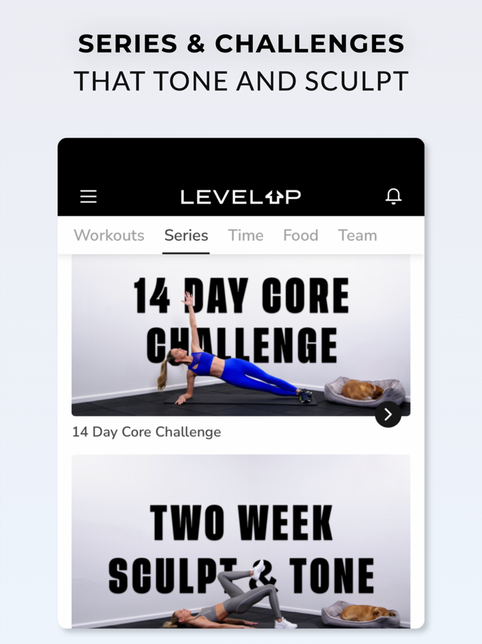 Level Up Fitness App