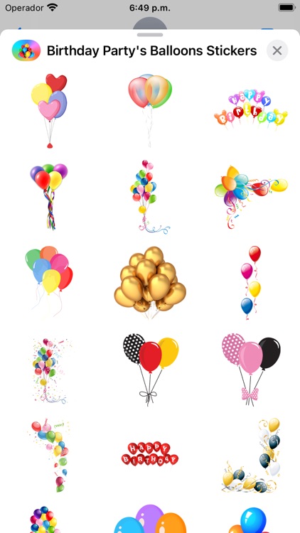 Birthday Party's Balloons