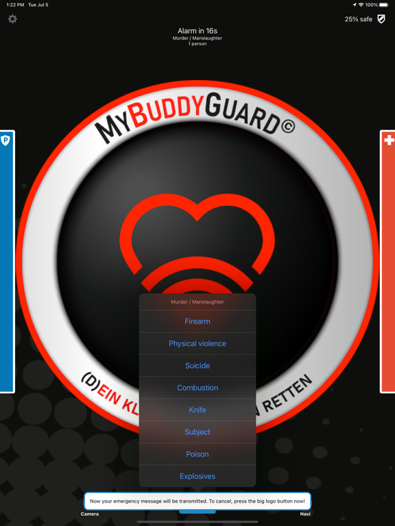 MyBuddyGuard - Notruf App screenshot 4