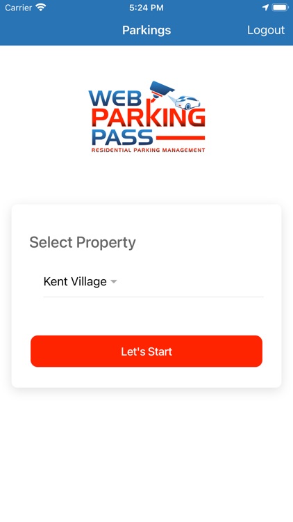 Web Parking Pass Patrol App