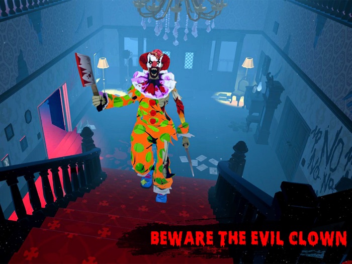 Scary Clown Horror Escape Game