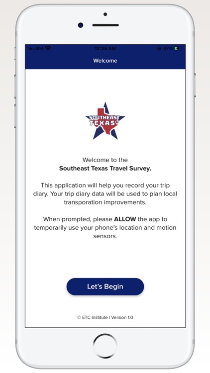 Southeast Texas Travel Survey
