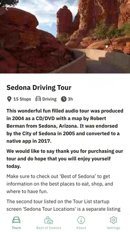 Game screenshot Sedona Drive Tour apk