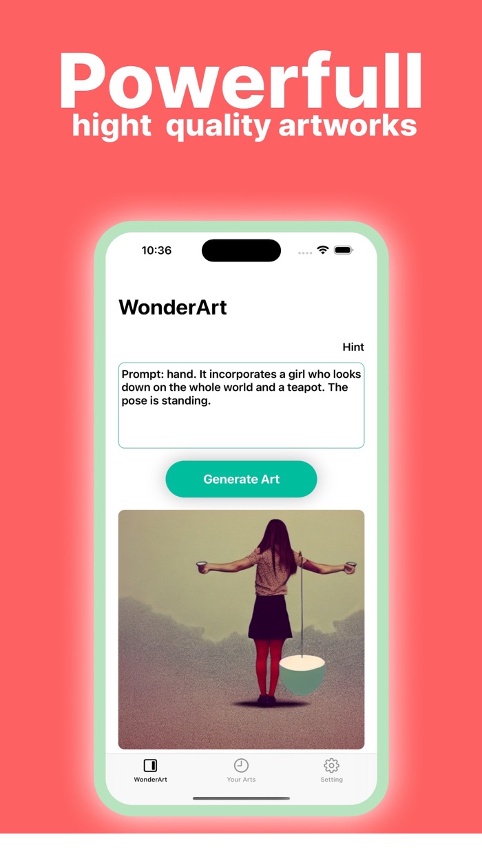 WonderArt AI Art Generator