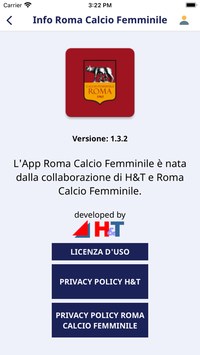 Screenshot of Roma Calcio Femminile3