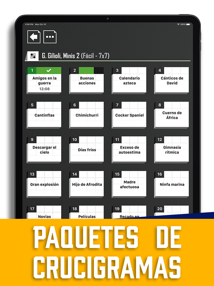 Crucigramas en Español