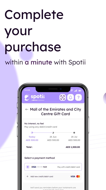 Spotii | Buy Now, Pay Later! screenshot-3