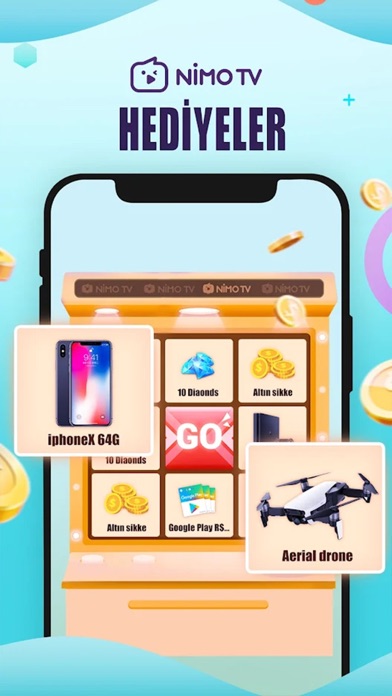 Nimo TV - Oyun Canlı Yayını iphone ekran görüntüleri