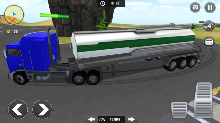 Oil truck tanker games