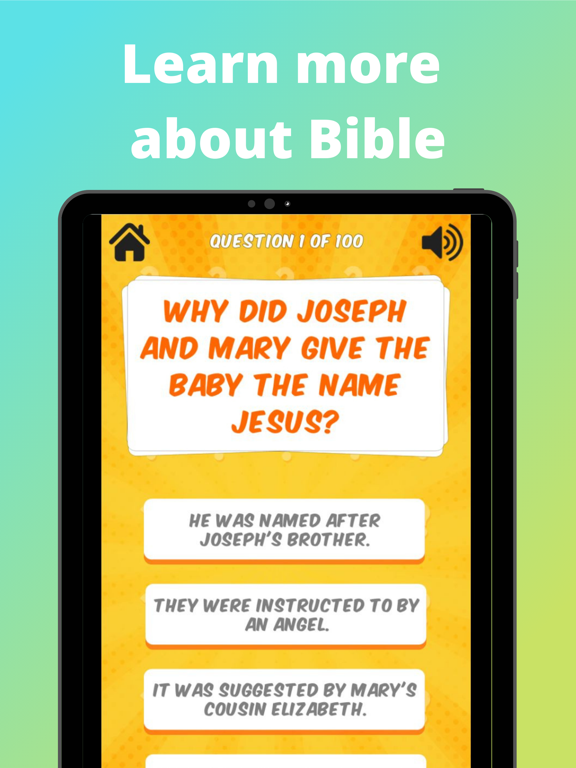 Bible Trivia Game App screenshot 2