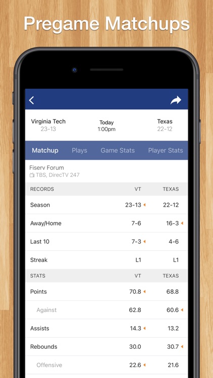 Scores App: College Basketball screenshot-4