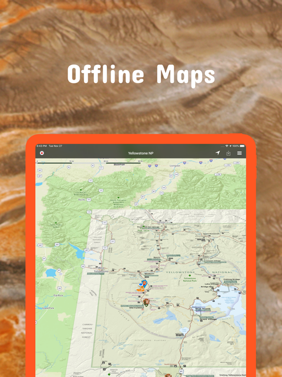 Yellowstone Pocket Maps screenshot 3