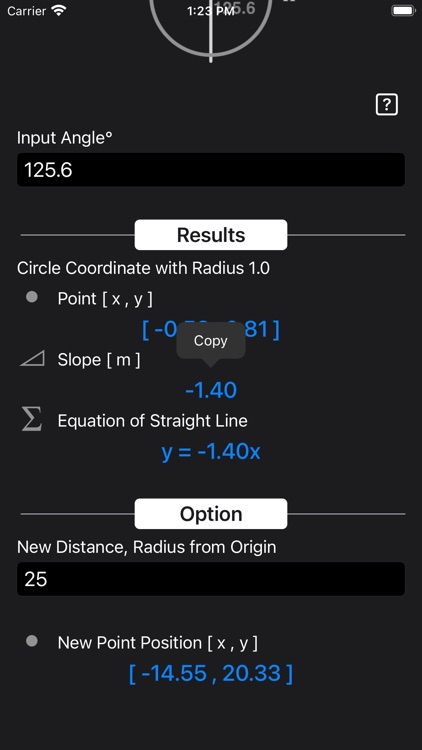 Circle Coordinate Calculator screenshot-4