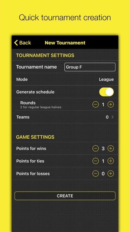 Champion – Tournament Manager