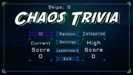 Game screenshot Chaos Trivia apk