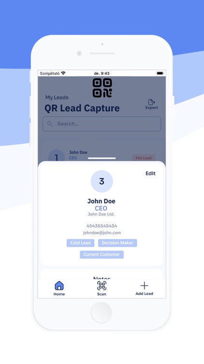 QR Lead Capture