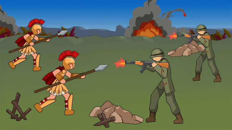 Stickman History Battle screenshot-0