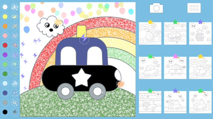Car Truck Coloring Kid Toddler