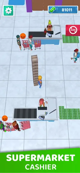 Game screenshot Hypermarket Strong Cashier 3D mod apk