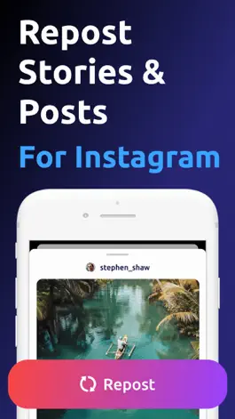 Game screenshot Repost Stories for Instagram mod apk