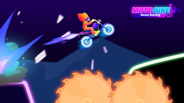 Moto Bike: Neon Racing screenshot-6