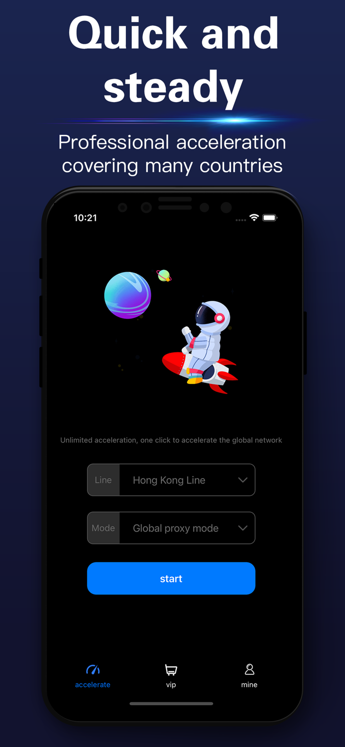 Rocket VPN-Network Accelerator
