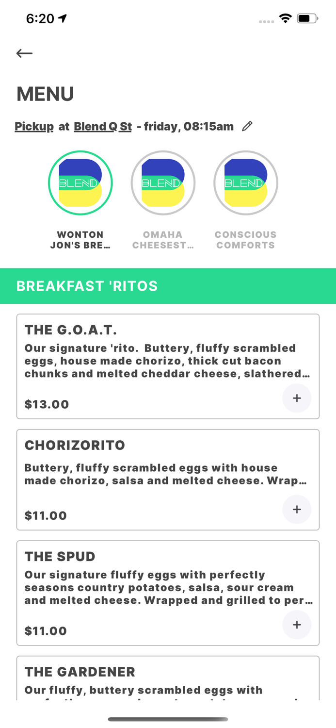 Blend Virtual Food Hall