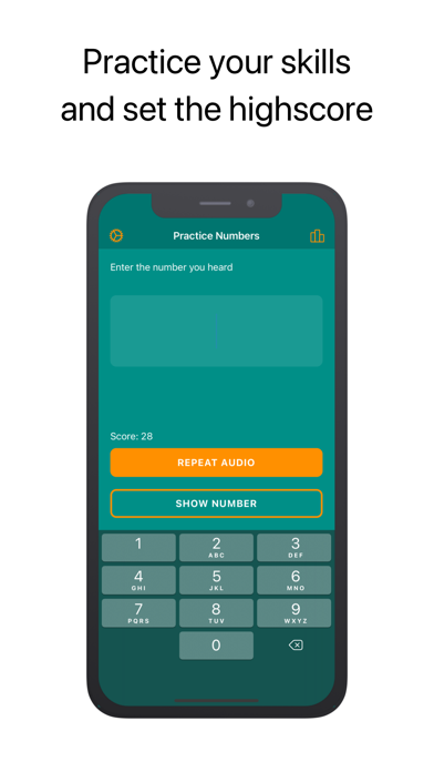 Practice Numbers by Listening screenshot 2