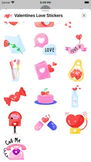 How to cancel & delete valentines love stickers 2