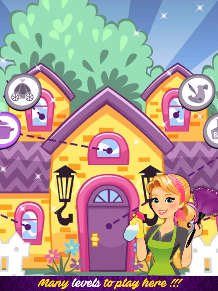 Barbie House Cleaning Game 3D