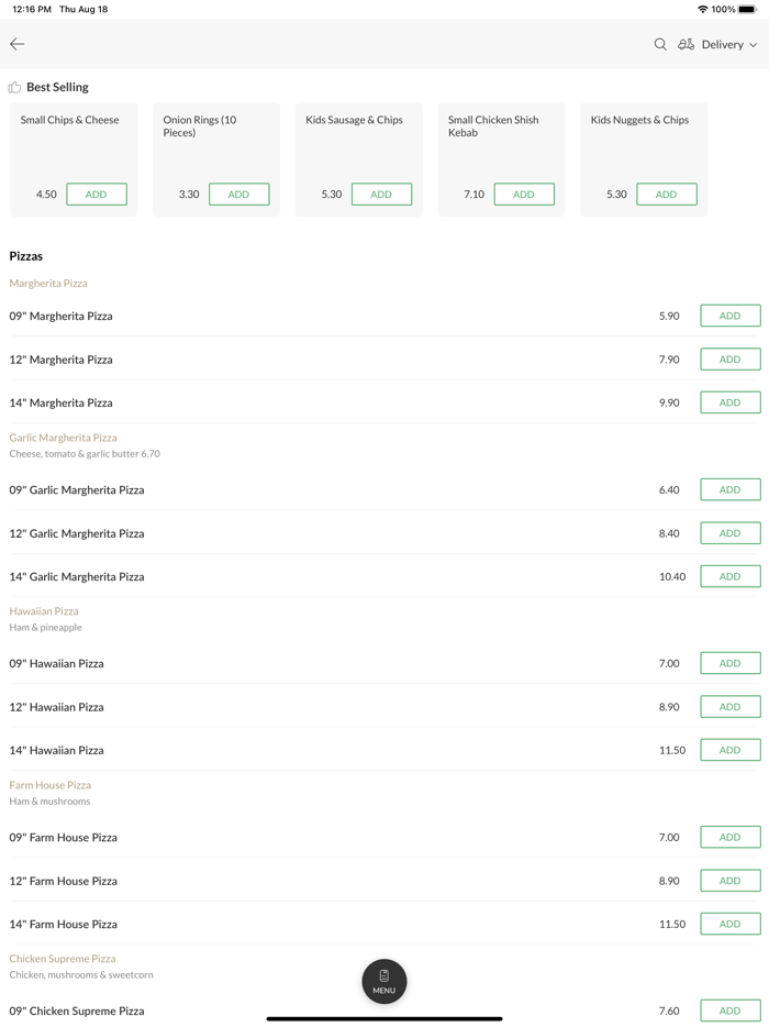 Alis Fish Chips Kebab Pizza