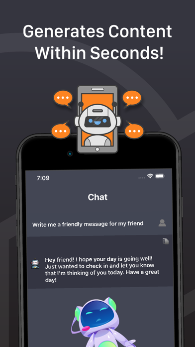 Chat With GPT AI Chatbot GPT-3 Screenshots