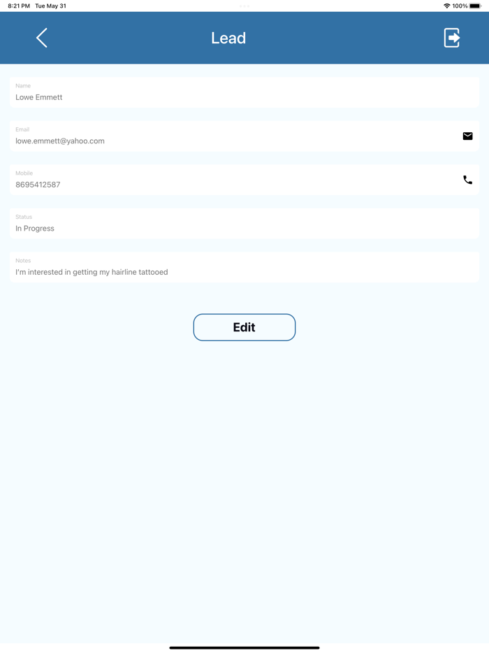 CRM - Lead Management