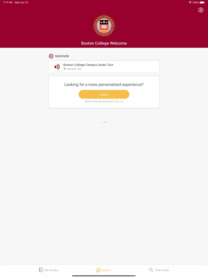 Boston College Welcome