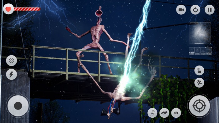 Scary Light Head Horror Escape