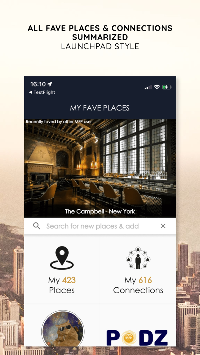 My Fave Places  Podz