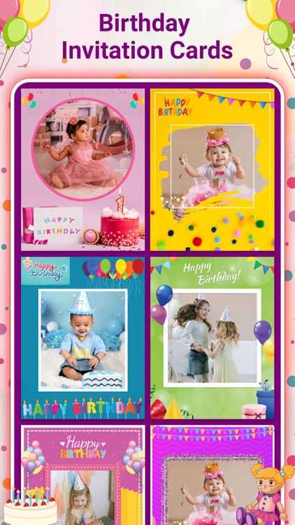 Birthday Photo Frames & Cards screenshot-3