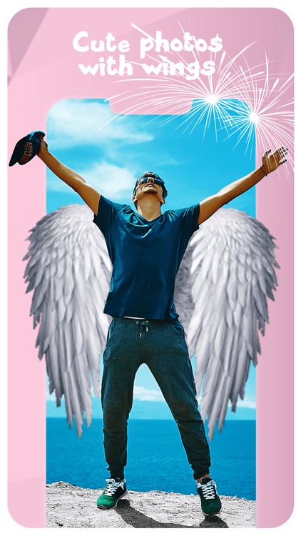 Angel Wings Cute Photo Editor screenshot-4