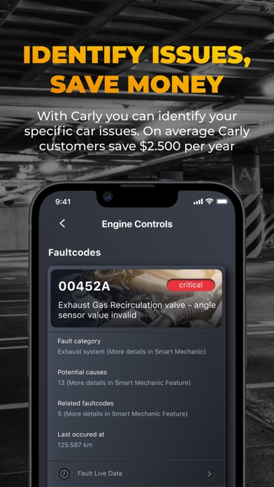 Carly — OBD2 car scanner Screenshot