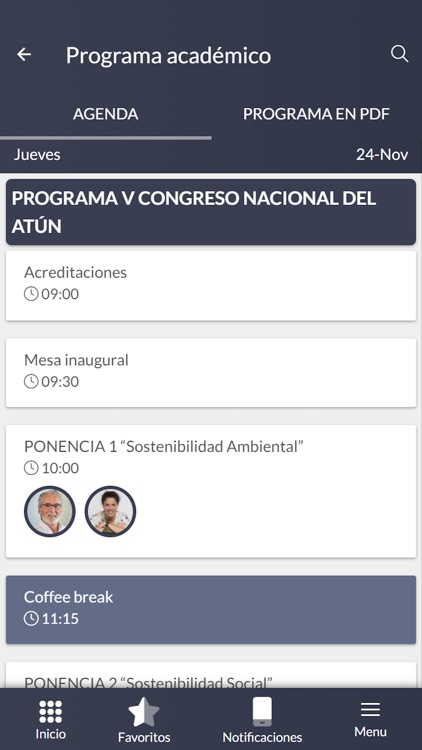 V Congreso Nacional del Atún screenshot-4