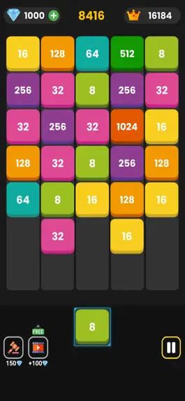 Game screenshot 2048 Endless: X2 Blocks Puzzle apk