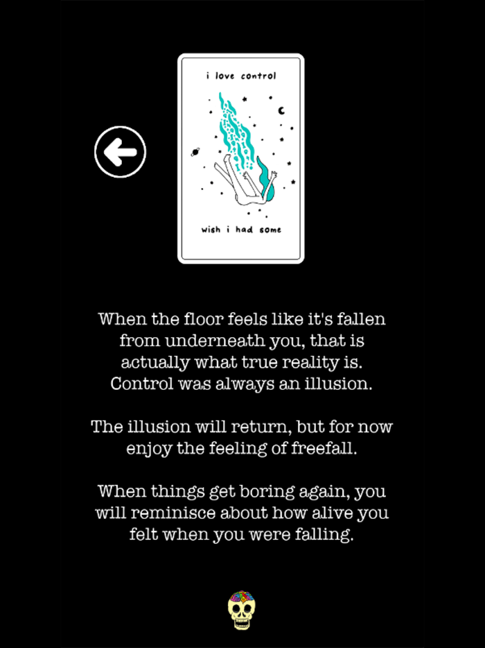 Rainbow Brainskull Oracle Deck