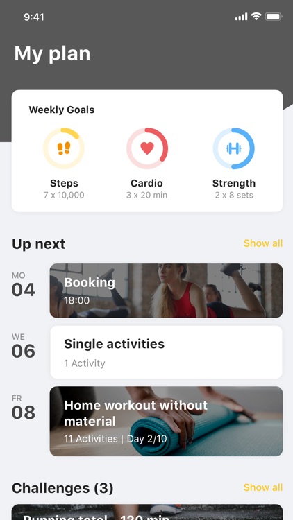 My Fit Space App