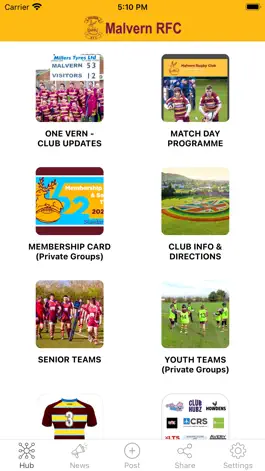 Game screenshot Malvern RFC apk